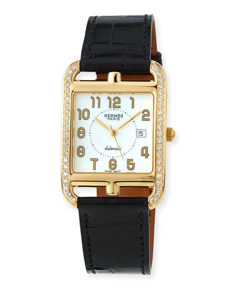 hermes cape cod gm watch strap|Hermes cape cod watch gold.